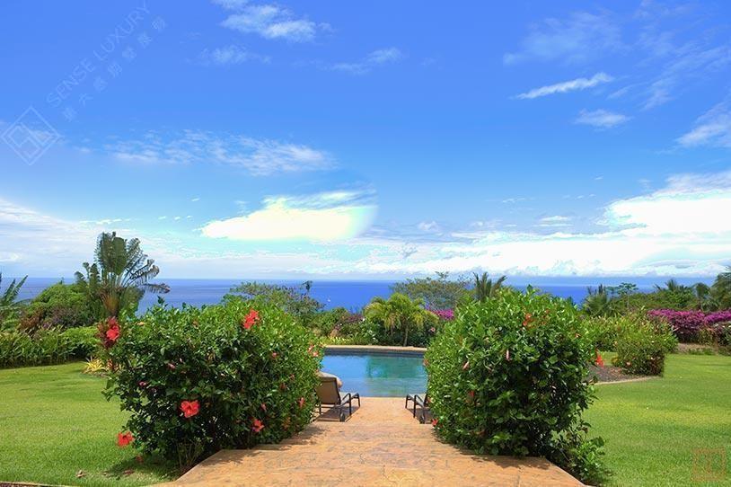 夏威夷茂宜岛(毛伊岛)巴厘海勒别墅独立泳池