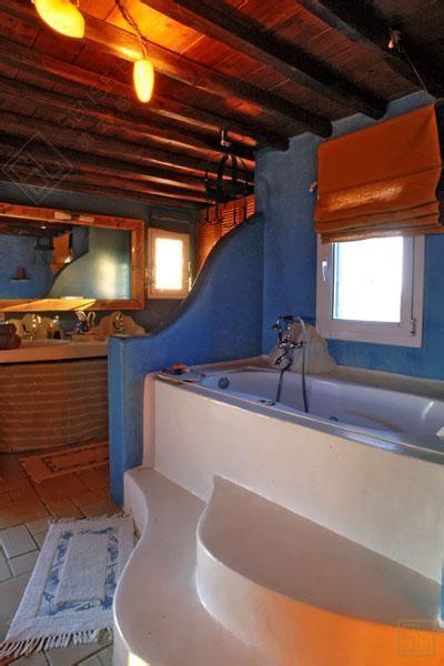 希腊米克诺斯岛埃俄罗斯别墅浴室