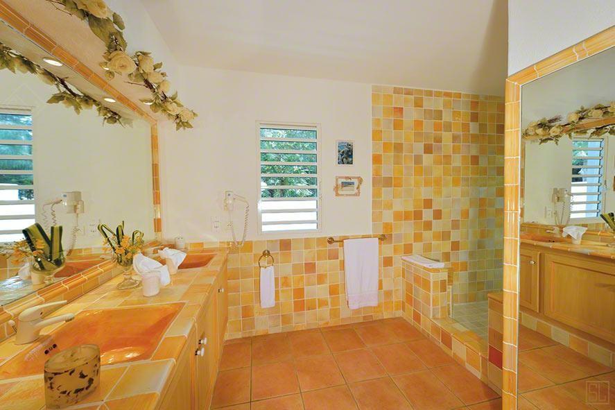 加勒比圣马丁岛普罗旺斯别墅浴室