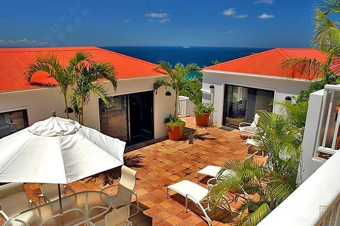 加勒比圣约翰岛太阳别墅俯瞰图