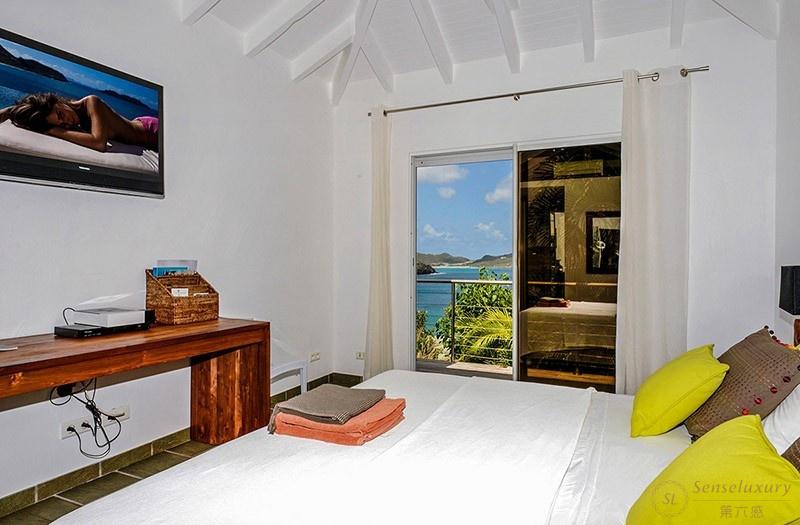 加勒比圣巴托洛缪岛海露别墅卧室