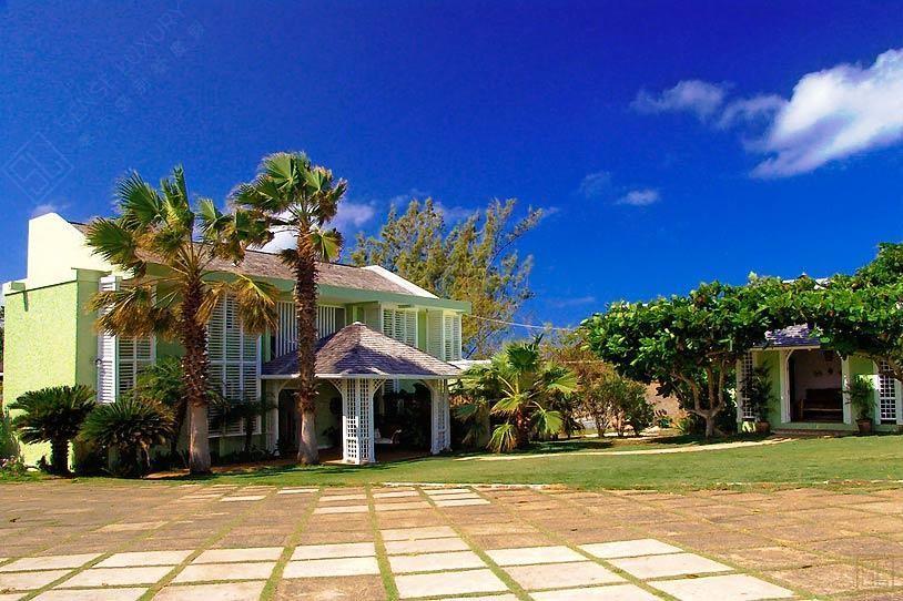 加勒比牙买加葡萄湾别墅庭院