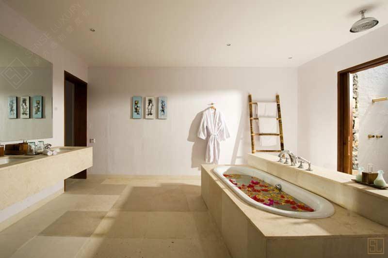 印尼龙目岛海风别墅浴室