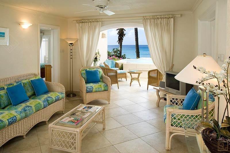 加勒比巴巴多斯岛芦苇湾9号别墅客厅