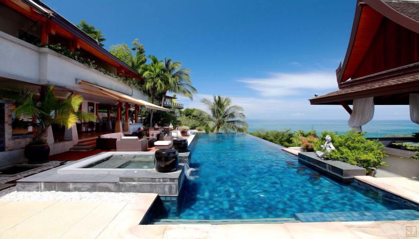 泰国普吉岛麦西尔别墅泳池