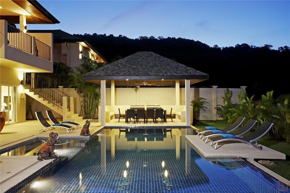泰国普吉岛琥珀别墅泳池