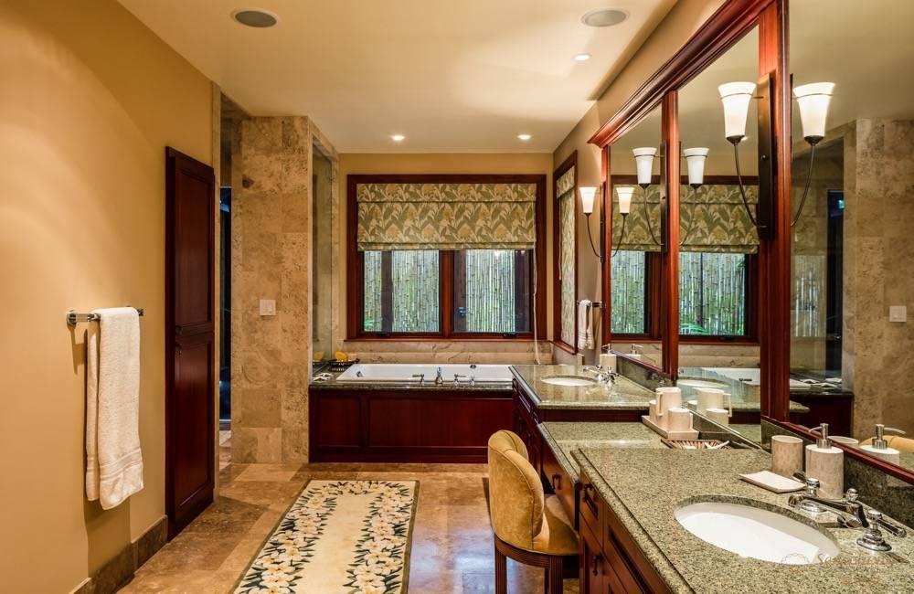 夏威夷大岛马纳拉尼椰树之夏别墅盥洗室