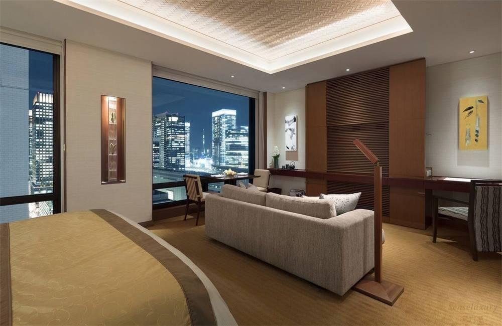 日本东京半岛酒店卧室