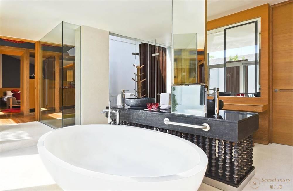 泰国苏梅岛W度假酒店盥洗室
