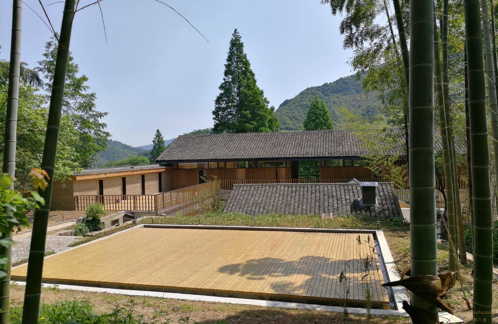 中国莫干山一叶山居庭院