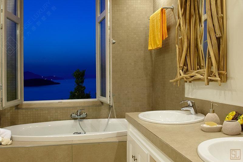 希腊克里特岛艾莫斯别墅浴室