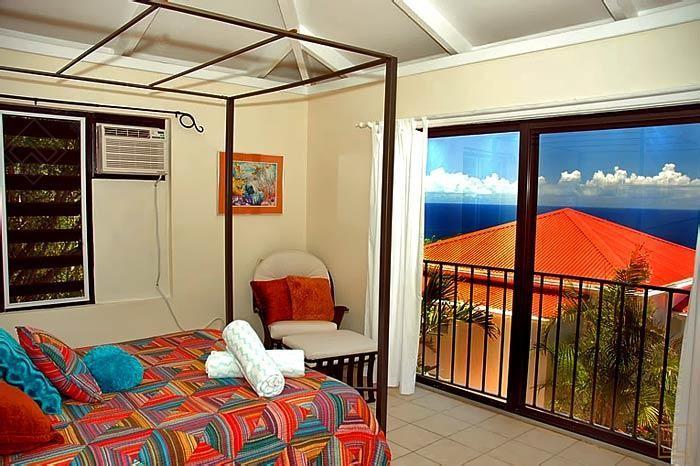 加勒比圣约翰岛太阳别墅卧室