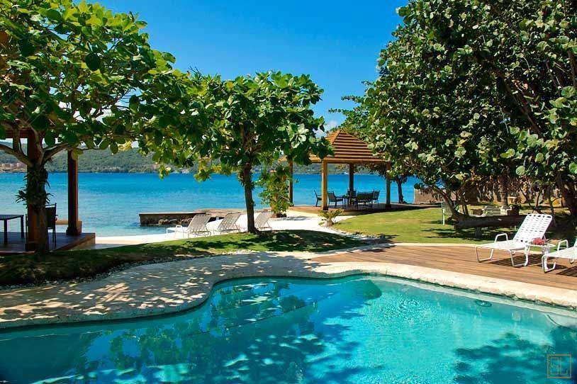 加勒比牙买加葡萄湾别墅泳池