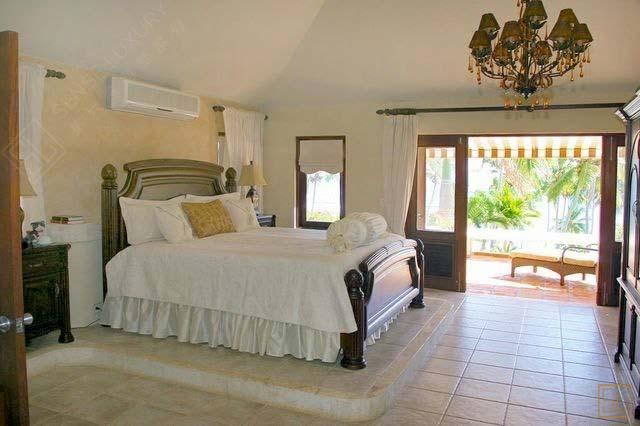 加勒比多米尼加共和国卡沙贝拉别墅卧室