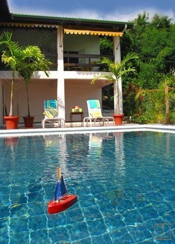 加勒比圣露西亚岛海蓝之谜别墅独立泳池