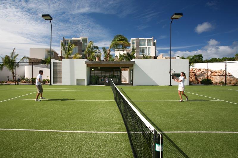 加勒比安圭拉安妮庄园别墅网球
