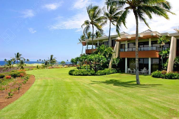 夏威夷大岛马纳拉尼高尔夫球场海景别墅外景