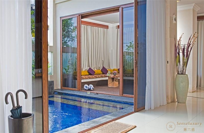印尼巴厘岛天空之家别墅浴池