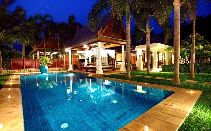 泰国苏梅岛密斯卡湾金合欢别墅独立泳池