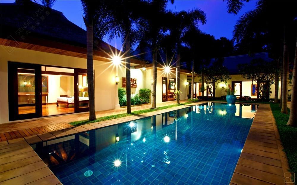 泰国苏梅岛密斯卡湾黄兰别墅独立泳池