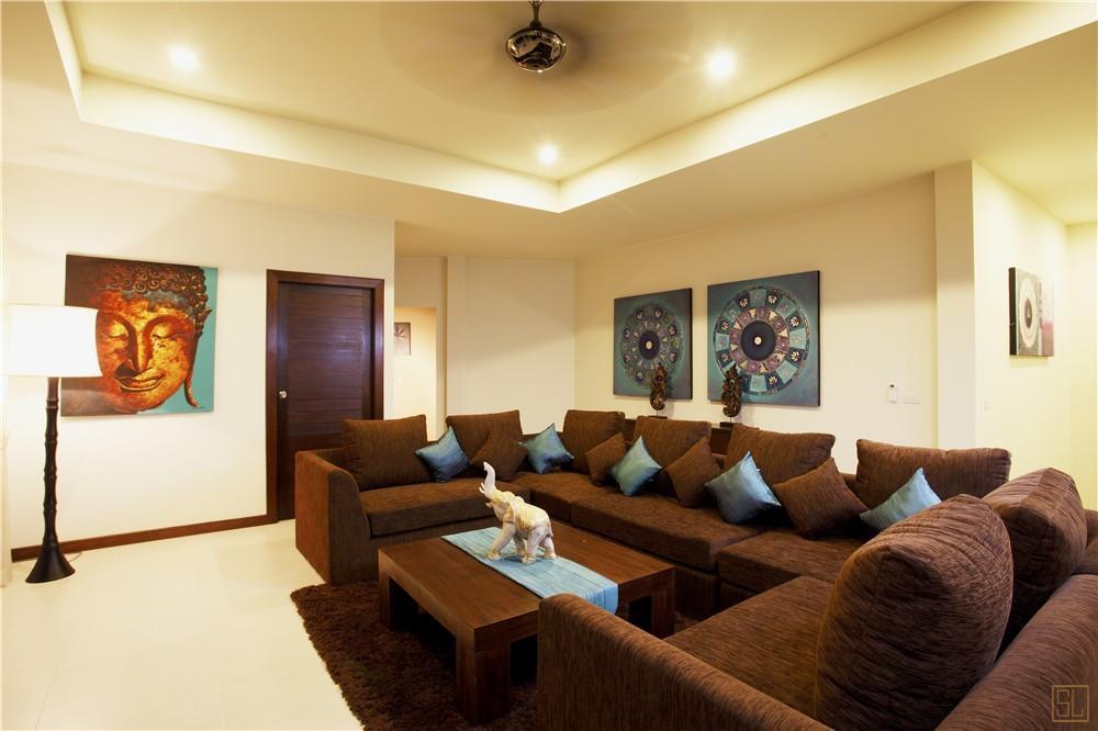 泰国普吉岛绿松石别墅客厅
