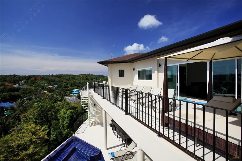泰国普吉岛绿松石别墅阳台