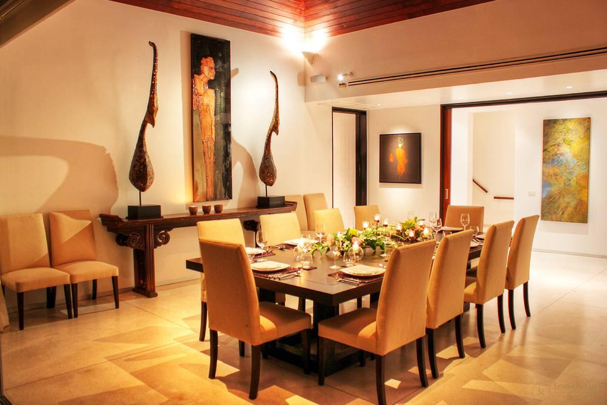 泰国普吉岛萨玛吉别墅餐桌