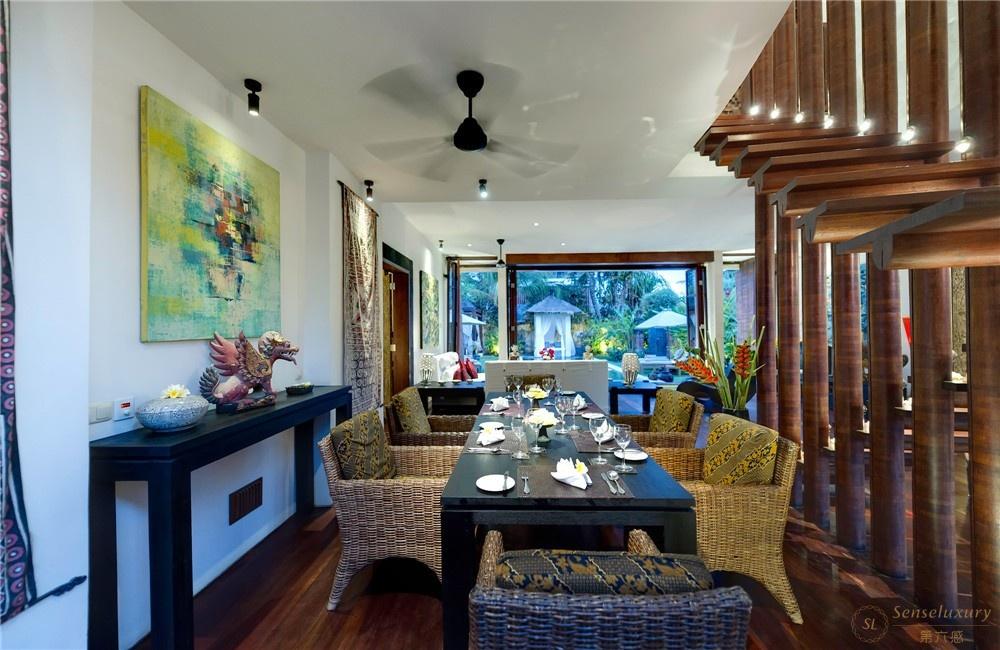 印尼巴厘岛娜塔罗伽别墅客厅