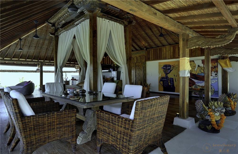 印尼巴厘岛玛雅海滨别墅客厅