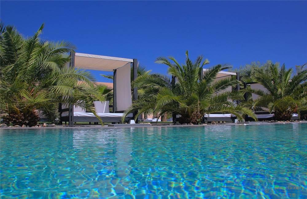 摩洛哥马拉喀什阿特拉斯别墅室外游泳池