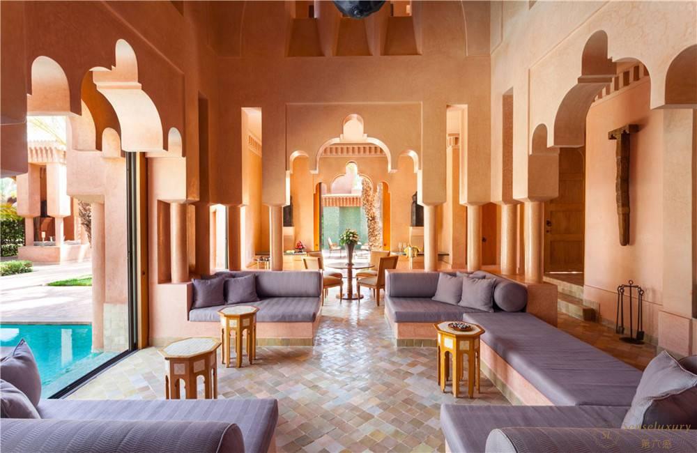 摩洛哥马拉喀什安缦 杰纳酒店大厅