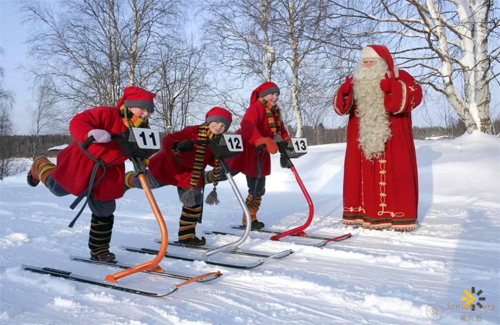 芬兰罗瓦涅米圣诞老人假日度假村滑雪