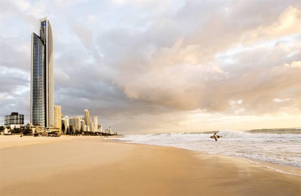 澳大利亚黄金海岸冲浪者天堂 Soul 4 卧室顶层海景公寓海滩景色